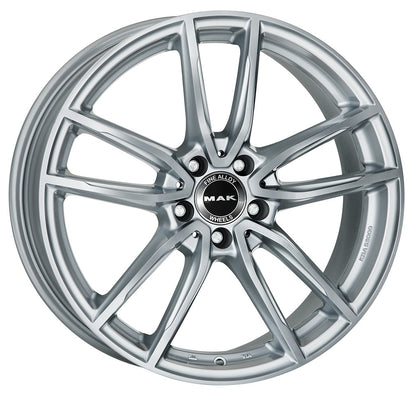 Mak Evo silver 9x20 ET33 - LK5/112 ML66.6