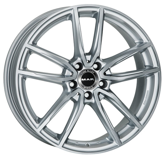 Mak Evo silver 9x20 ET33 - LK5/112 ML66.6