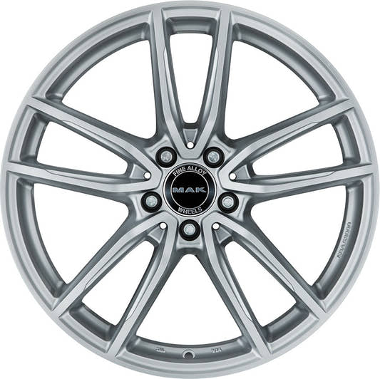 Mak Evo silver Alufelge 9x20 Zoll ET33 LK 5x112 ML66.6