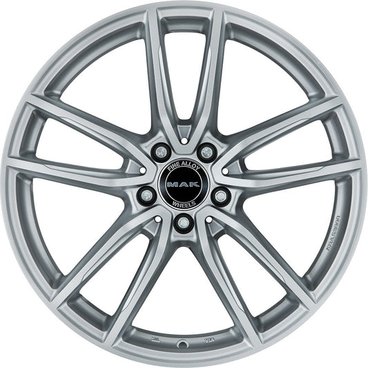 Mak Evo silver 9x20 ET33 - LK5/112 ML66.6