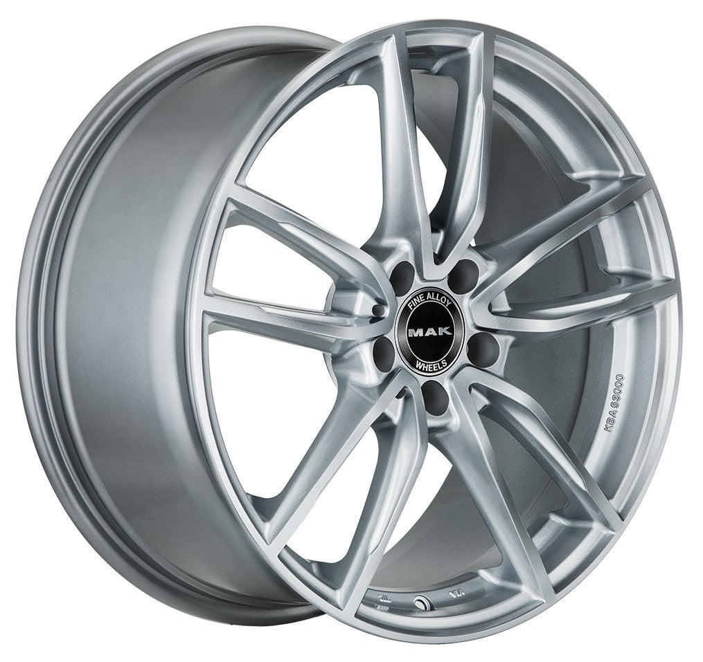 Mak Evo silver 9x20 ET33 - LK5/112 ML66.6