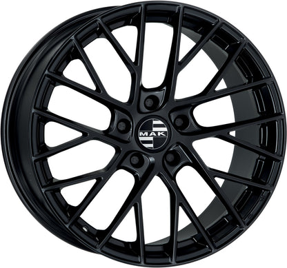 Mak Monaco-D gloss black Alufelge 10x19 Zoll ET45 LK 5x130 ML71.6