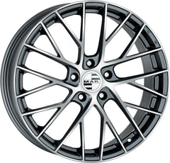 Mak Monaco-D gun metallic mirror Alufelge 11x20 Zoll ET59 LK 5x130 ML71.6