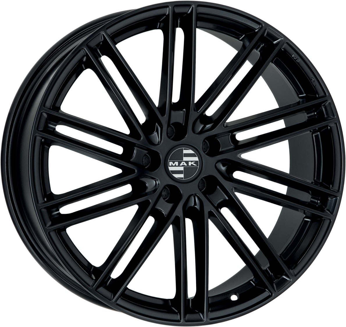Mak Leipzig-D gloss black 11.5x20 ET68 - LK5/130 ML71.6