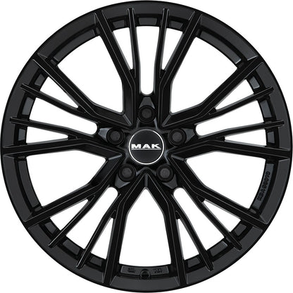 Mak Union gloss black 8.5x20 ET40 - LK5/112 ML66.45