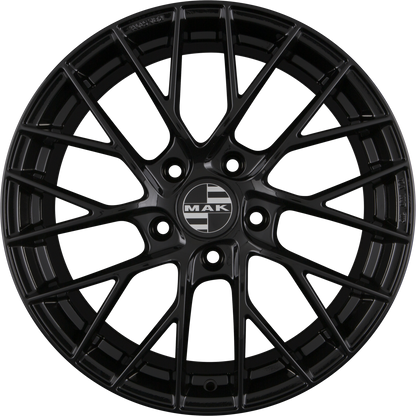 Mak Monaco gloss black Alufelge 8.5x19 Zoll ET55 LK 5x130 ML71.6 – Bild 3