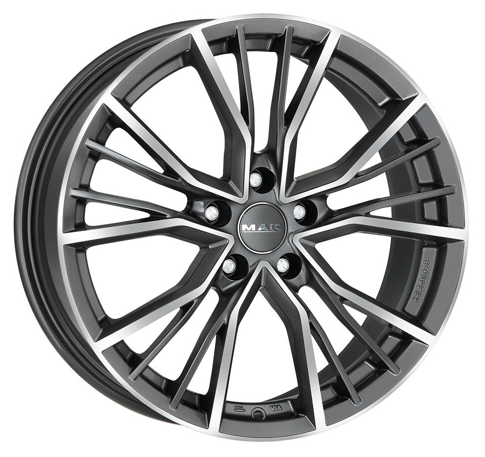 Mak Union gun metallic mirror 9x20 ET26 - LK5/112 ML66.45