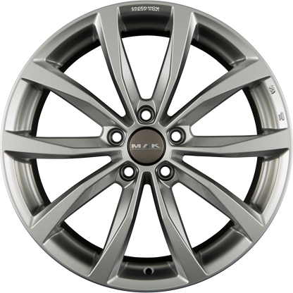 Mak Wolf silver Alufelge 6.5x16 Zoll ET32 LK 5x114.3 ML76 – Bild 3