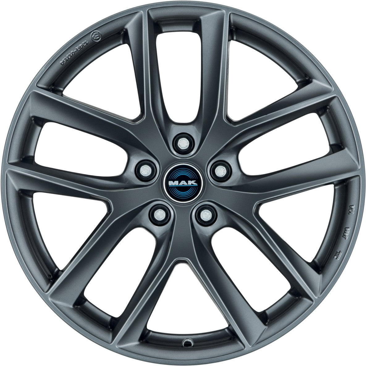 Mak Voltage gloss gun metallic 8.5x19 ET40 - LK5/114.3 ML64.1