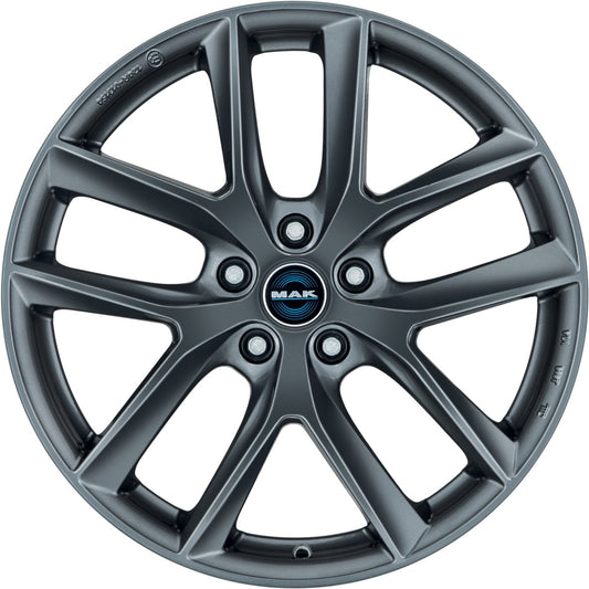 Mak Voltage gloss gun metallic 8.5x19 ET40 - LK5/114.3 ML64.1