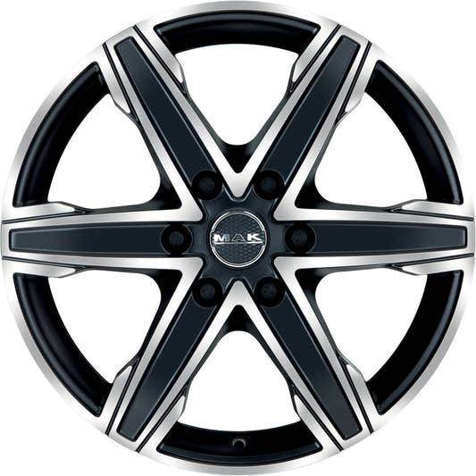 Mak King 6 ice black 6.5x16 ET20 - LK6/139.7 ML106.1