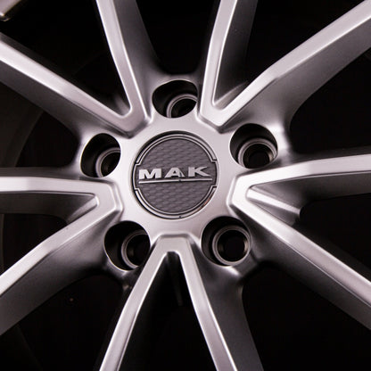 Mak DaVinci matt titan Alufelge 6.5x16 Zoll ET40 LK 5x114.3 ML66.1 – Bild 8