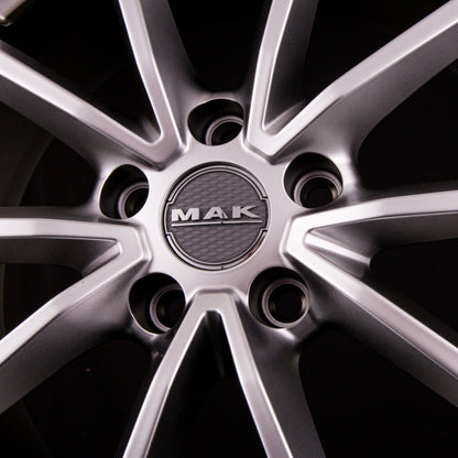 Mak DaVinci matt titan Alufelge 7.5x18 Zoll ET48 LK 5x112 ML57.1 – Bild 8