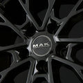 Mak Speciale gloss black Alufelge 10x23 Zoll ET48 LK 5x130 ML71.6 – Bild 6