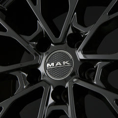 Mak Speciale gloss black Alufelge 10x23 Zoll ET48 LK 5x130 ML71.6