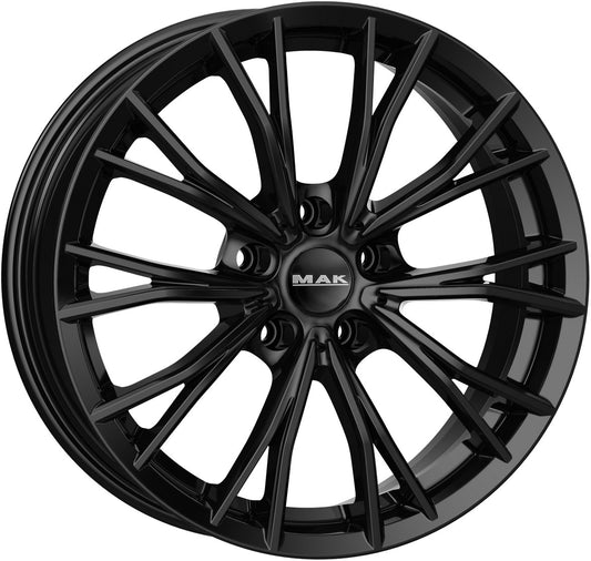 Mak Mark gloss black 8x17 ET30 - LK5/120 ML72.6