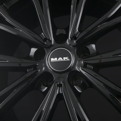 Mak Mark gloss black Alufelge 8x19 Zoll ET48 LK 5x112 ML66.6 – Bild 7
