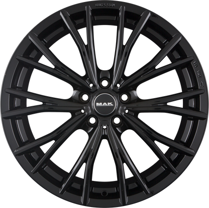 Mak Mark-D gloss black Alufelge 9x20 Zoll ET44 LK 5x112 ML66.6 – Bild 4
