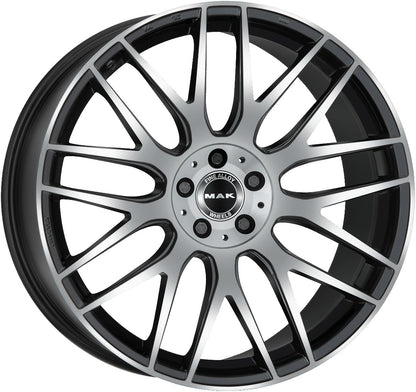 Mak Arrow-D black mirror 9.5x20 ET35 - LK5/112 ML66.6