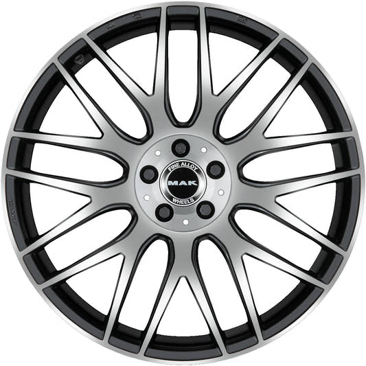 Mak Arrow-D black mirror Alufelge 9.5x20 Zoll ET35 LK 5x112 ML66.6