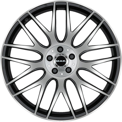Mak Arrow-D black mirror 9.5x20 ET35 - LK5/112 ML66.6
