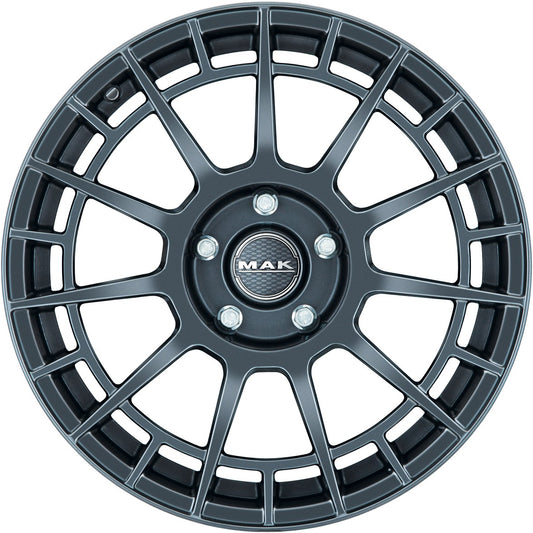Mak NTT gloss gun metallic 7x18 ET35 - LK4/98 ML58.1