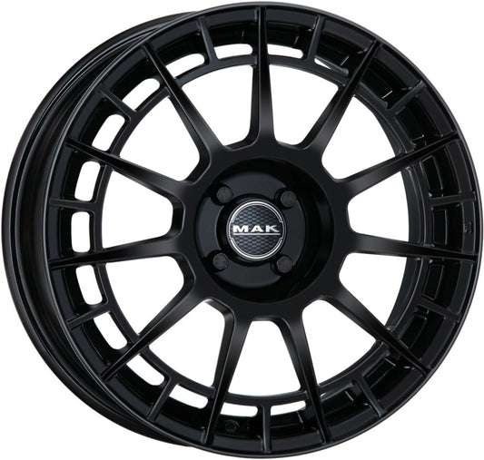 Mak NTT gloss black 7.5x18 ET33 - LK4/98 ML58.1