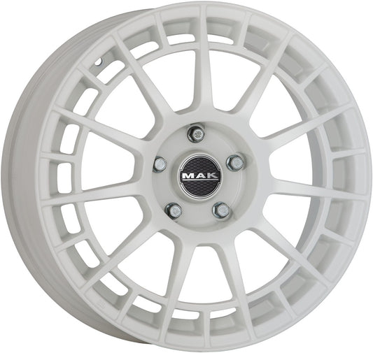 Mak NTT gloss white 7.5x18 ET33 - LK4/98 ML58.1