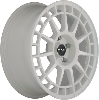 Mak NTT gloss white 7.5x18 ET33 - LK4/98 ML58.1