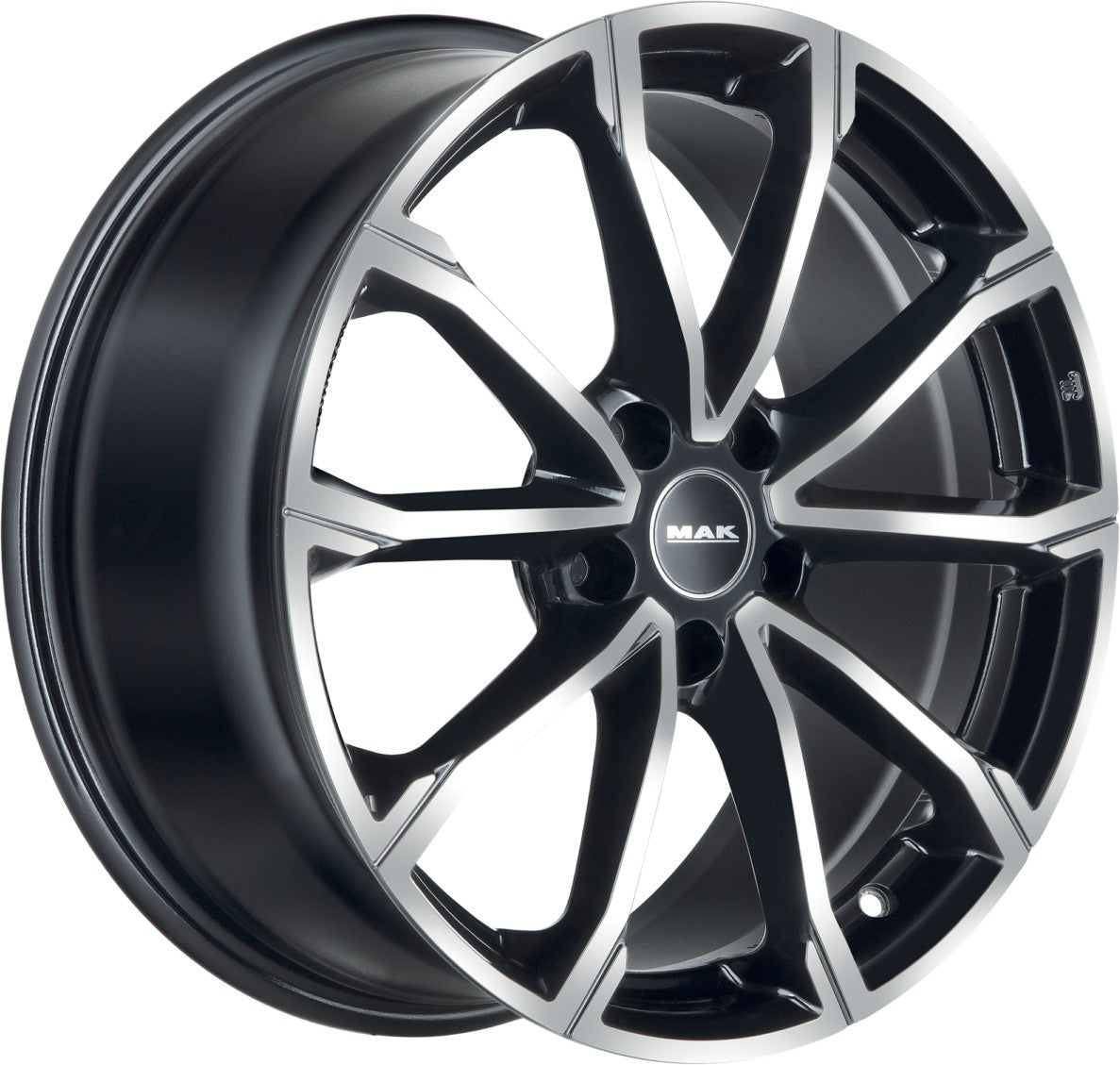 Mak DaVinci black mirror 8x18 ET50 - LK5/114.3 ML64.1