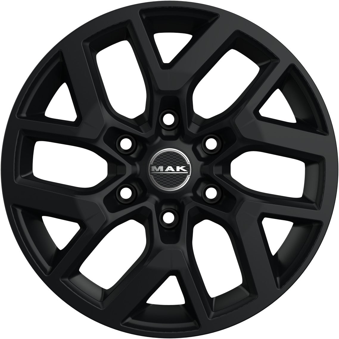 Mak Gravel matt black 7.5x17 ET45 - LK6/114.3 ML66.1
