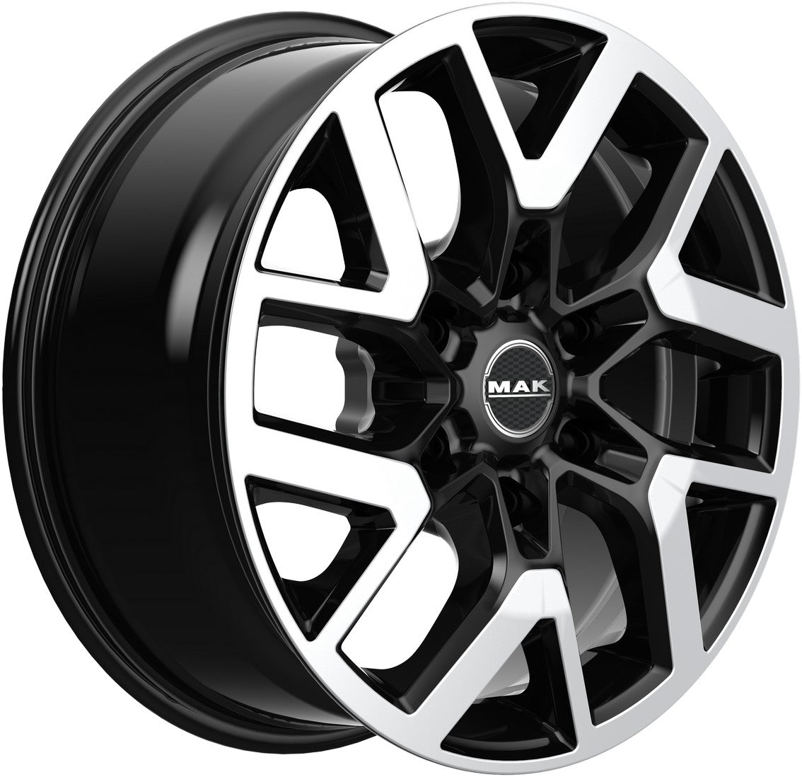 Mak Gravel black mirror 6.5x16 ET50 - LK6/125 ML74.1