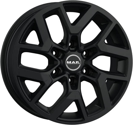 Mak Gravel matt black 6.5x16 ET45 - LK6/114.3 ML66.1