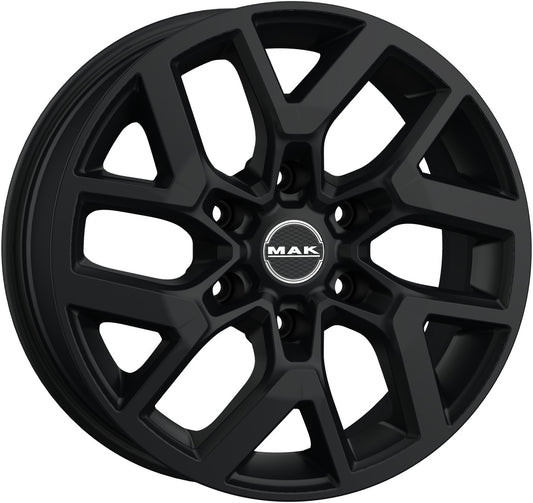 Mak Gravel matt black 6.5x16 ET62 - LK6/130 ML84.1