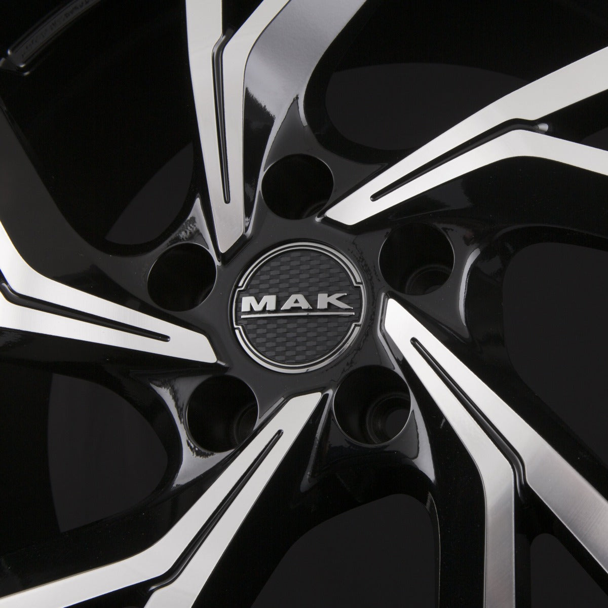Mak Kassel black mirror Alufelge 8x18 Zoll ET40 LK 5x112 ML57.1 – Bild 6