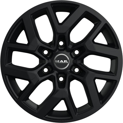Mak Gravel matt black 8x18 ET50 - LK6/139.7 ML93.1