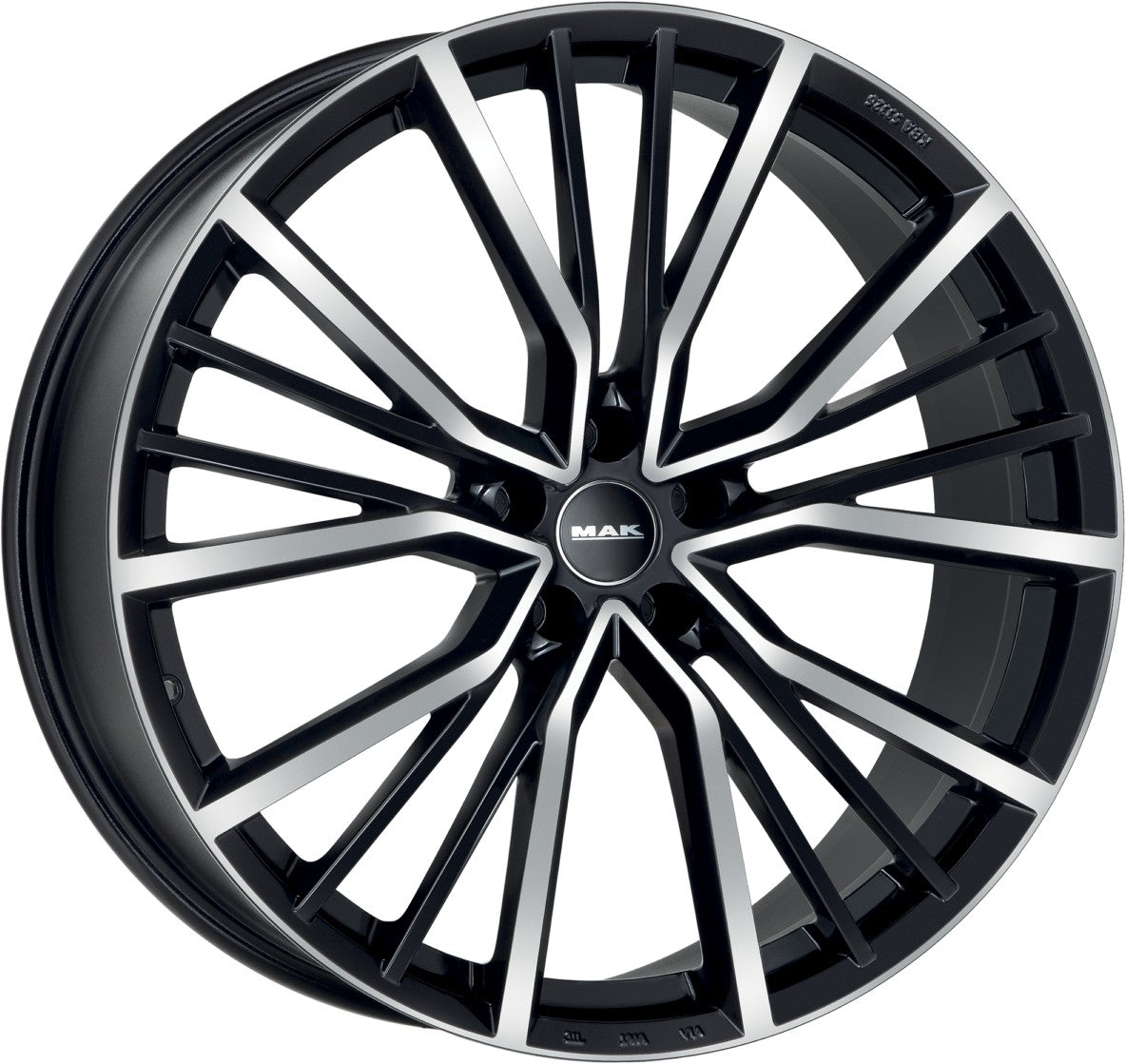 Mak Union black mirror 8.5x21 ET43 - LK5/112 ML57.1
