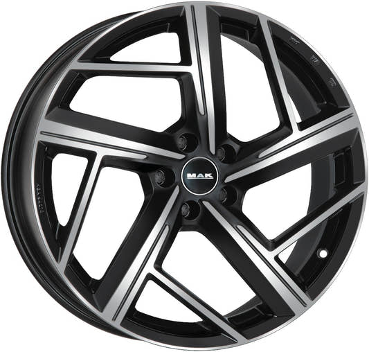 Mak Qvattro black mirror Alufelge 8.5x21 Zoll ET38 LK 5x112 ML57.1
