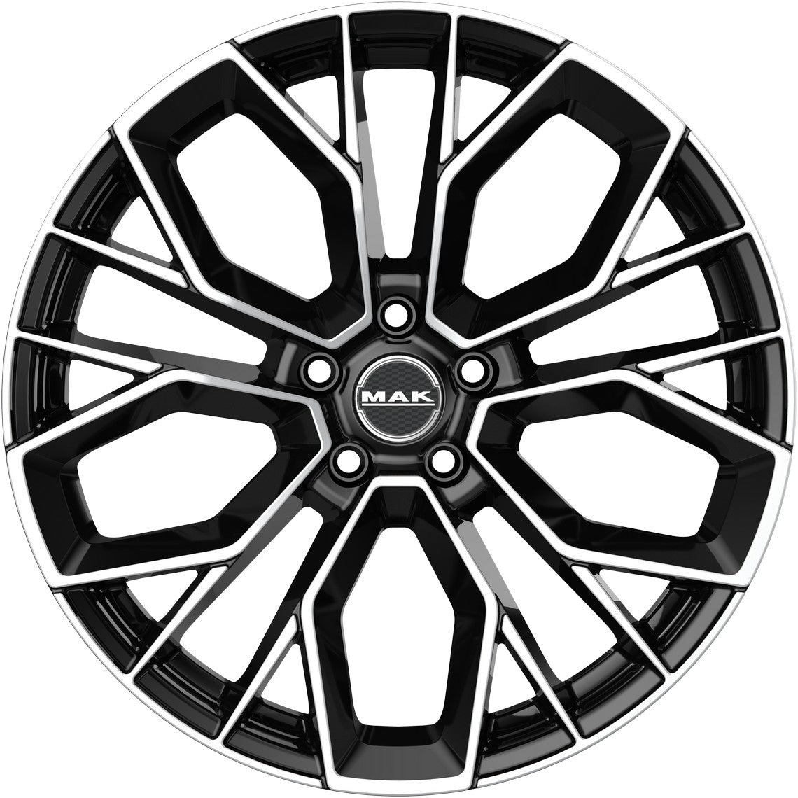 Mak Stilo-D black mirror 10x21 ET38 - LK5/112 ML66.6