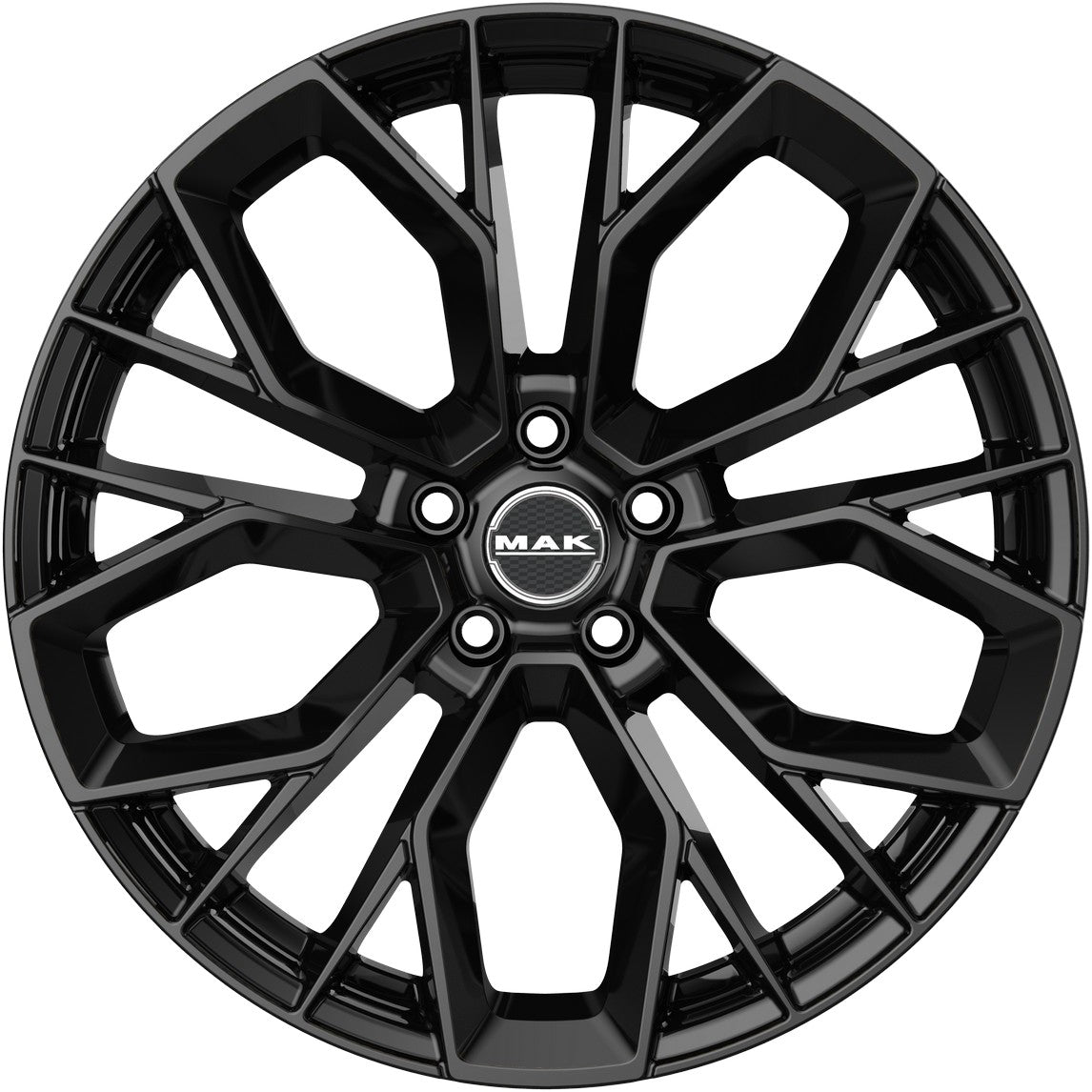 Mak Stilo-D gloss black 10x21 ET40 - LK5/114.3 ML76
