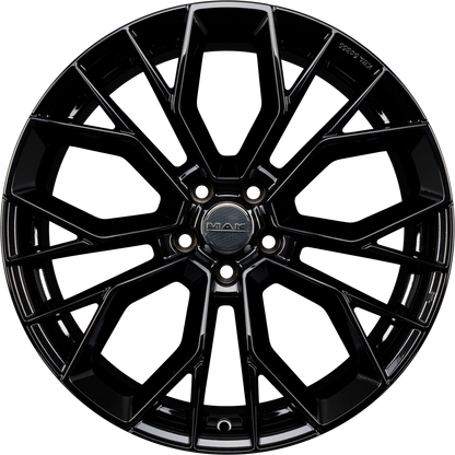 Mak Stilo gloss black Alufelge 9x21 Zoll ET29 LK 5x110 ML65.1 – Bild 4