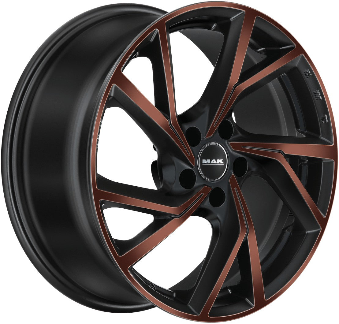 Mak Kassel black & bronze 7x17 ET45 - LK5/114.3 ML76