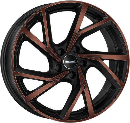 Mak Kassel black & bronze Alufelge 8x20 Zoll ET45 LK 5x114.3 ML76
