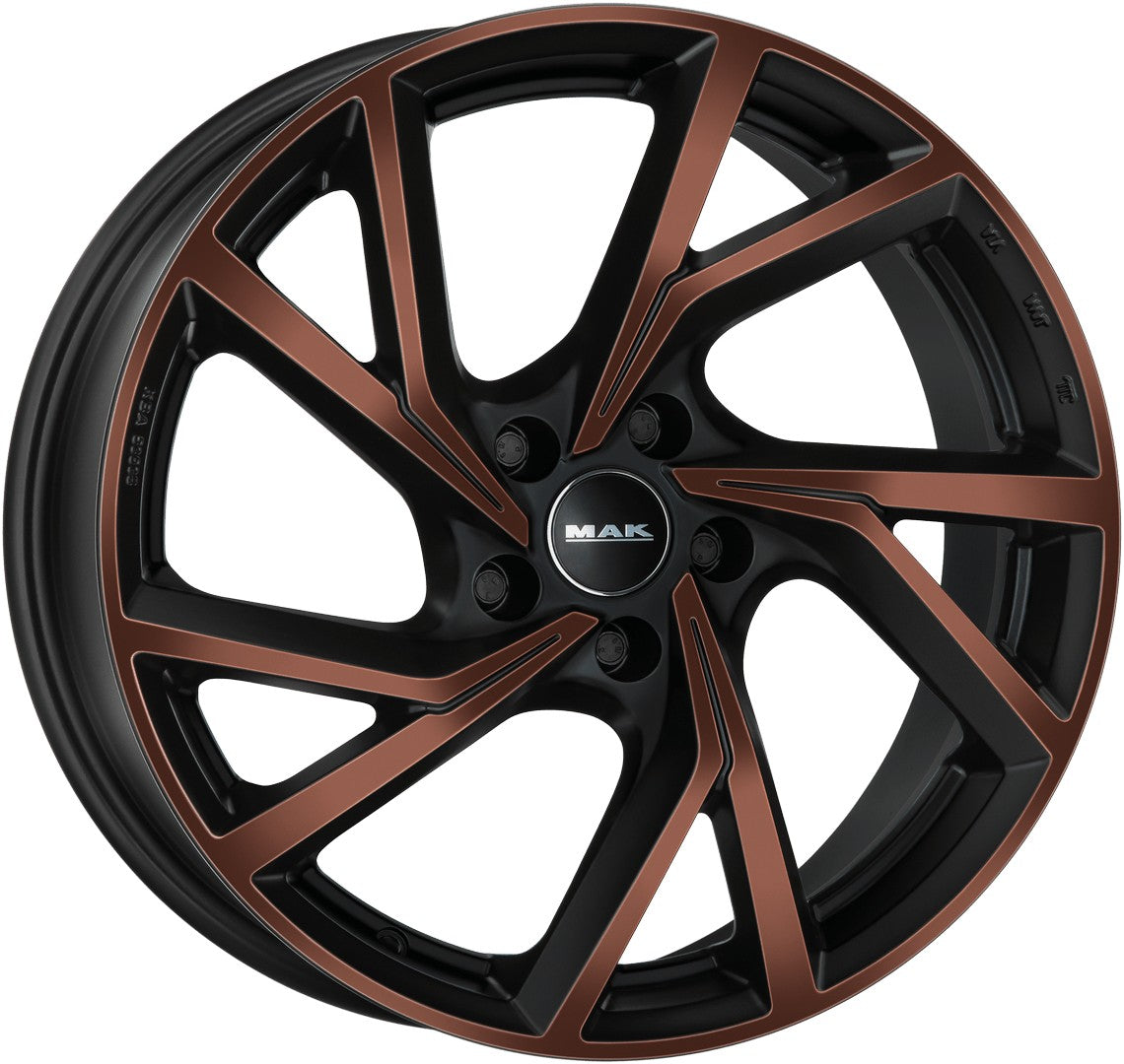 Mak Kassel black & bronze 8x20 ET45 - LK5/114.3 ML76