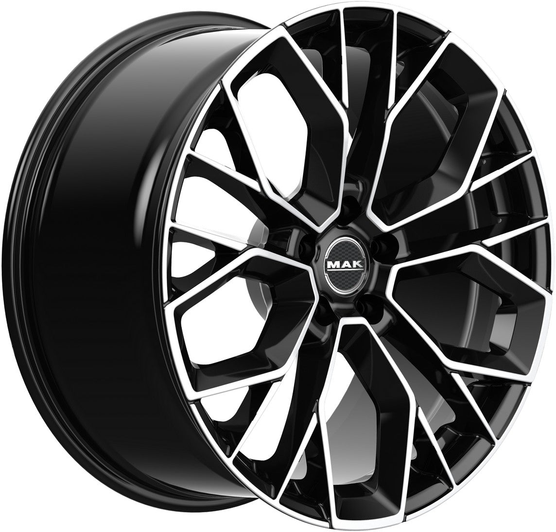 Mak Stilo-D black mirror 9.5x19 ET27 - LK5/108 ML63.4