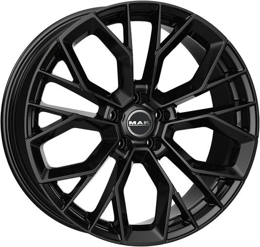 Mak Stilo-D gloss black 9.5x19 ET42 - LK5/110 ML65.1
