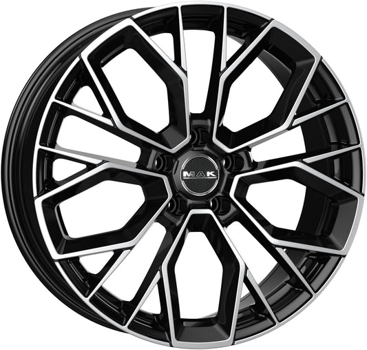 Mak Stilo black mirror 7.5x18 ET43 - LK5/98 ML58.1