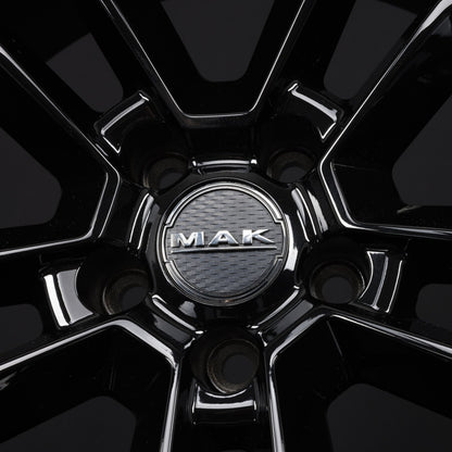 Mak Stilo gloss black Alufelge 7.5x18 Zoll ET45 LK 5x114.3 ML76 – Bild 7