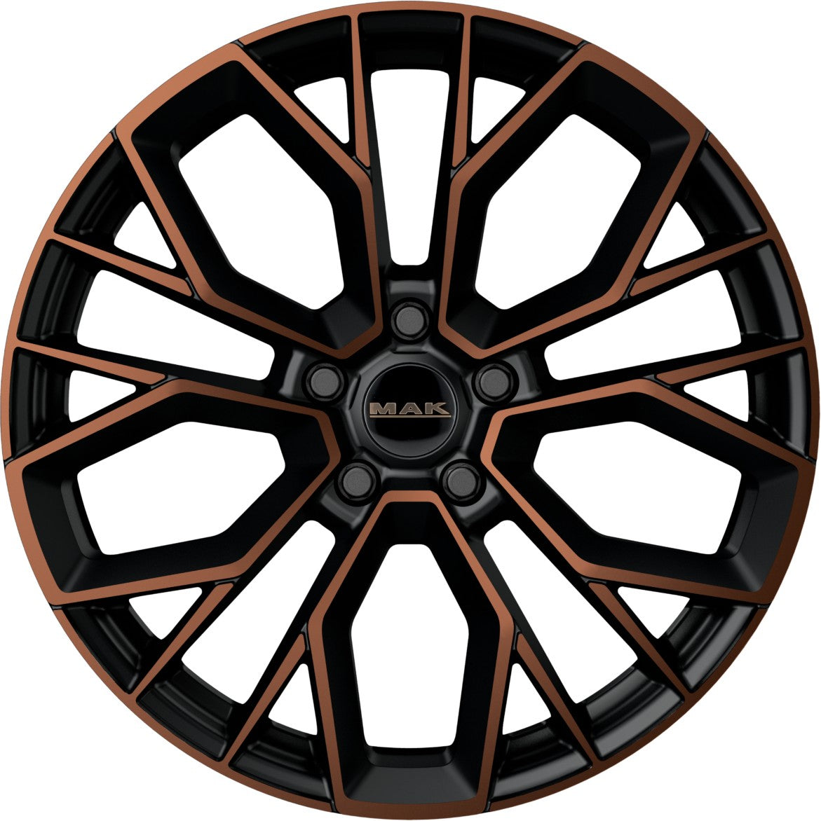 Mak Stilo black & bronze 8.5x20 ET40 - LK5/114.3 ML76