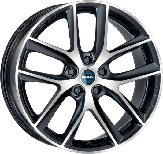Mak Voltage black mirror Alufelge 8.5x19 Zoll ET38 LK 5x114.3 ML64.1